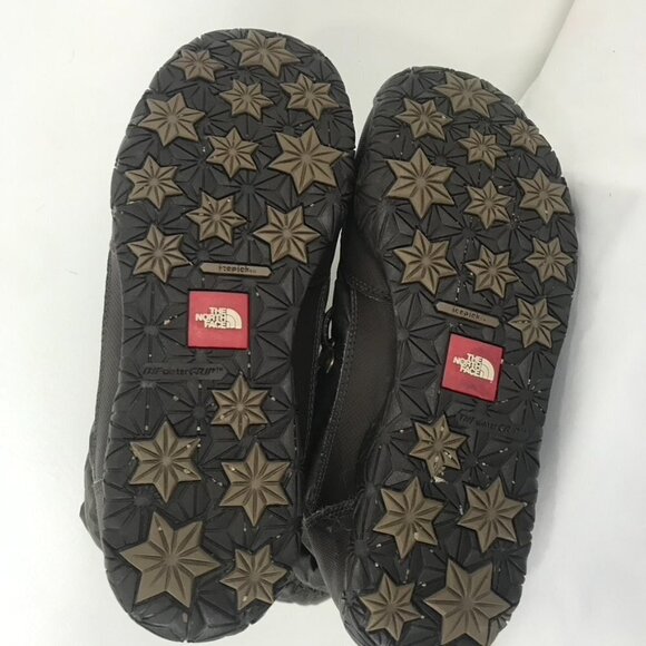 North Face Brown Quilted Lace-Up Boots - Picture 4 of 6